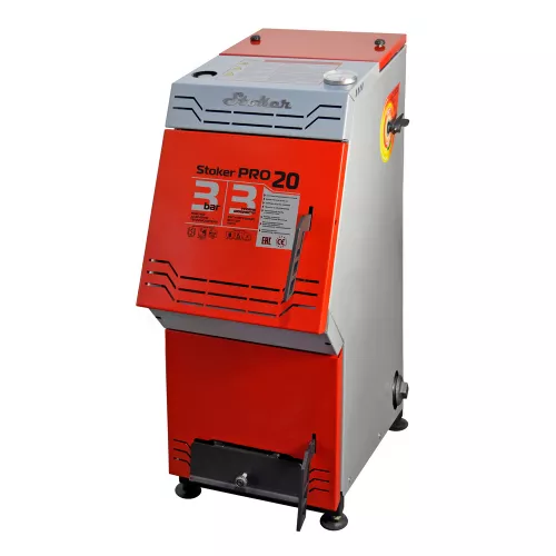 Твердотопливный котел Stoker PRO 20 с длительным горением для обогрева до 200 м²

