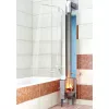 Водогрейная колонка ЕРМАК КВЛН-90 INOX: чугунный теплообменник, раздельная топка для дров и электричества

